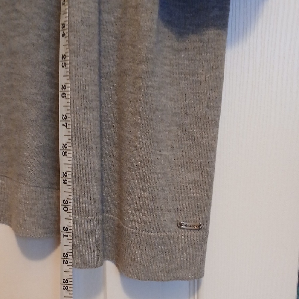 Calvin Klein Gray Cardigan Women's Large - Picture 5 of 5